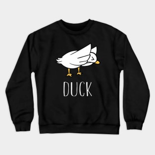 It's Attack, DUCK!! Crewneck Sweatshirt